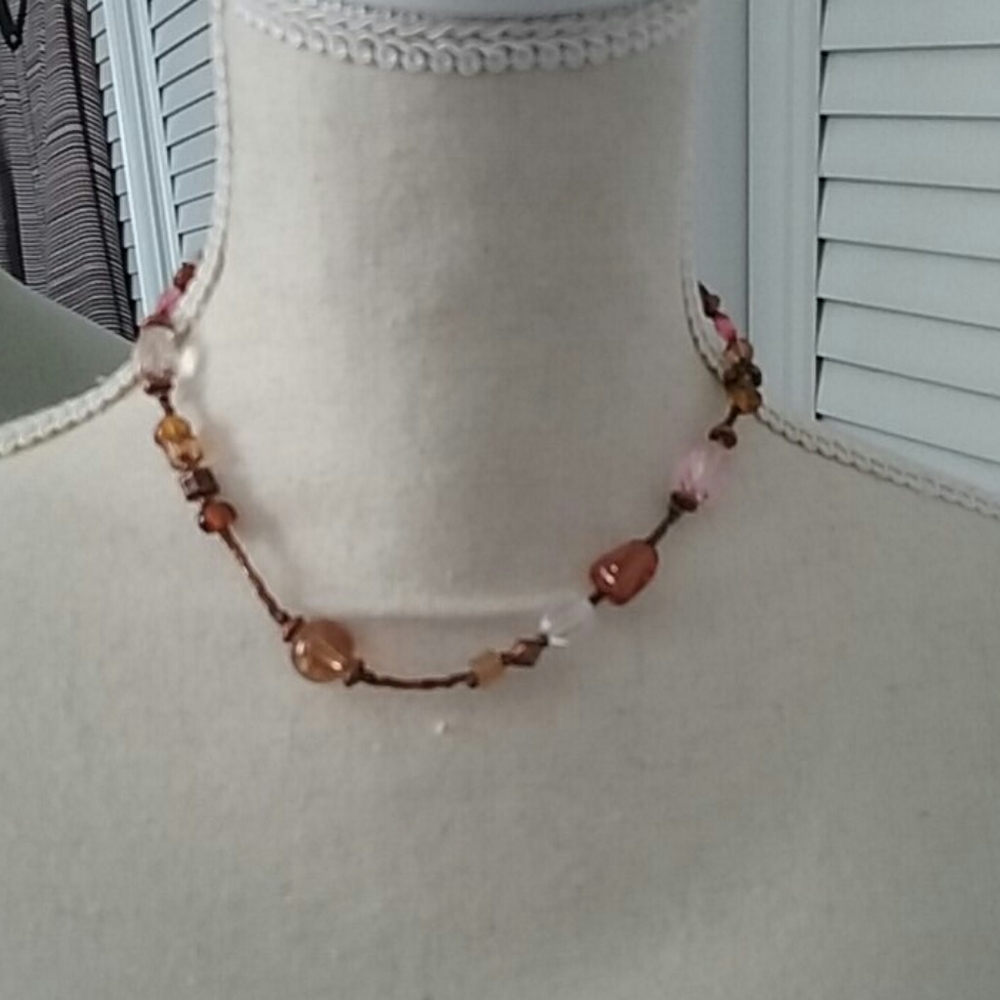 Lia Sophia Beaded Necklace